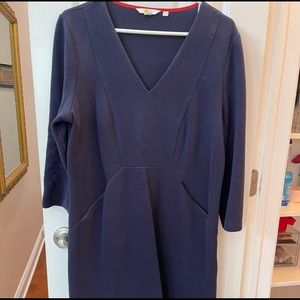 Boden dress size 12 Navy